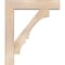 Ekena Millwork Balboa Block Smooth Bracket w/ Offset Brace, Douglas Fir, 7 1/2"W x 34"D x 40"H BKT0806X34X40BOA05SDF - alternate 3
